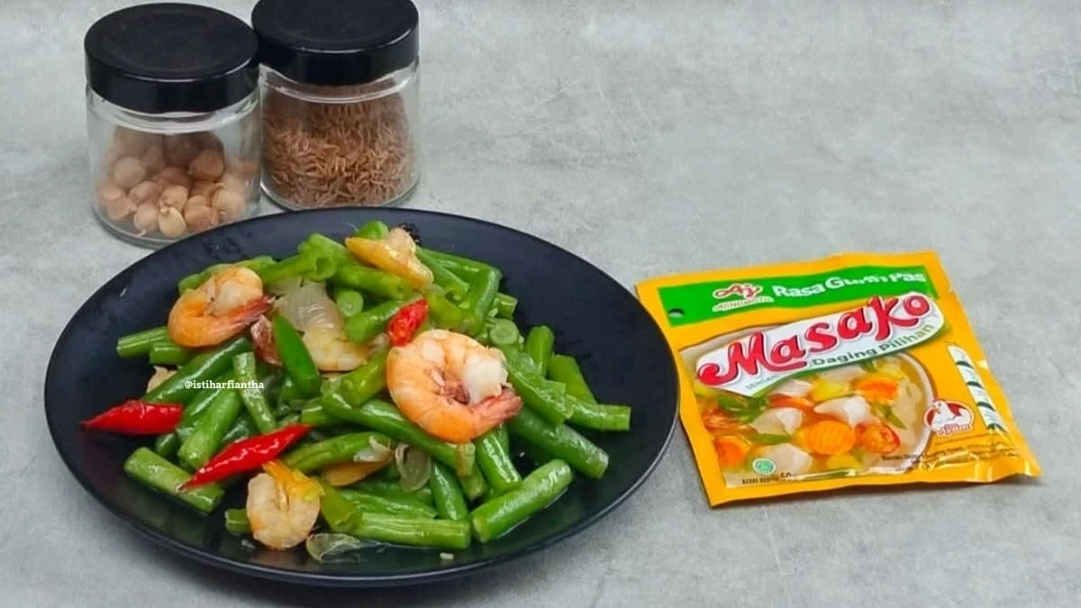 Tumis Buncis Udang Bumbu Iris ala MASAKO®