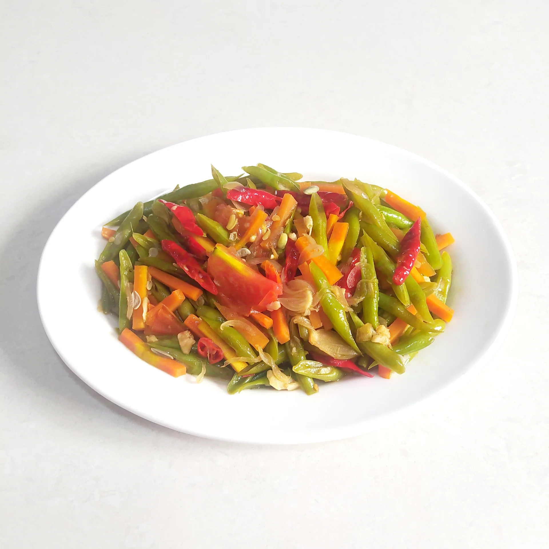 Tumis Buncis Wortel