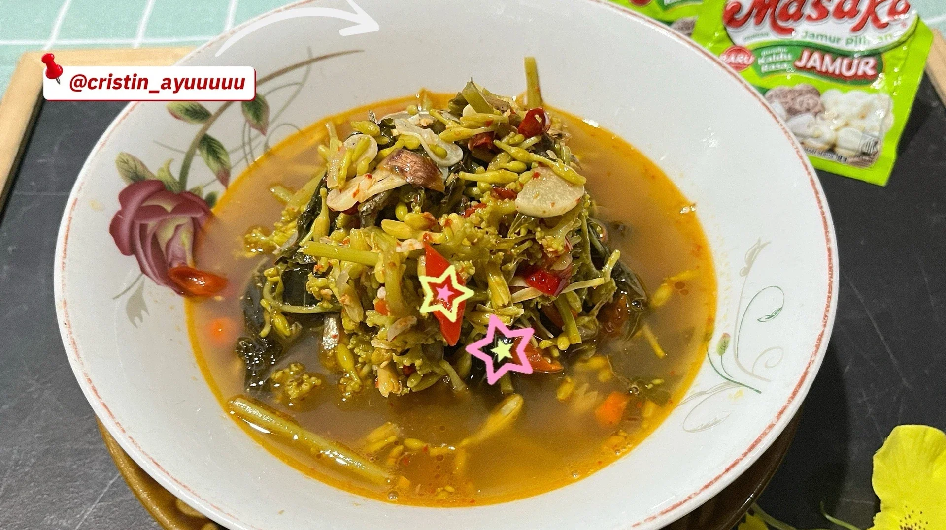 tumis Bunga pepaya 
