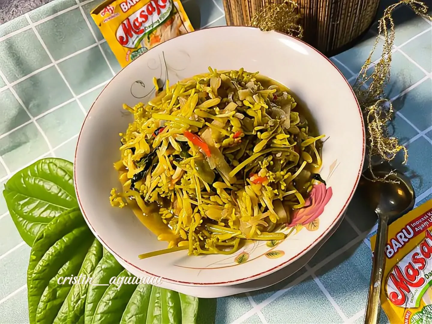 Tumis Bunga Pepaya Ala Masako