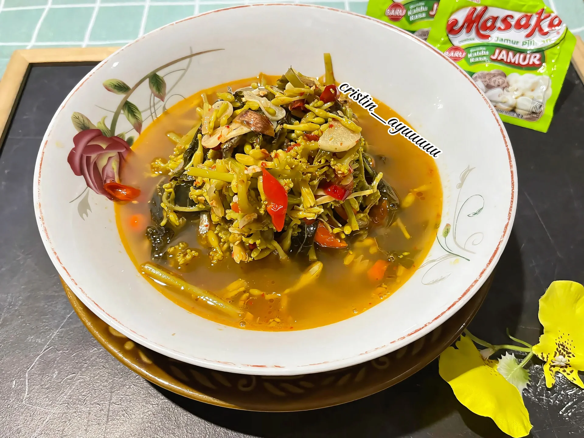Tumis Bunga Pepaya