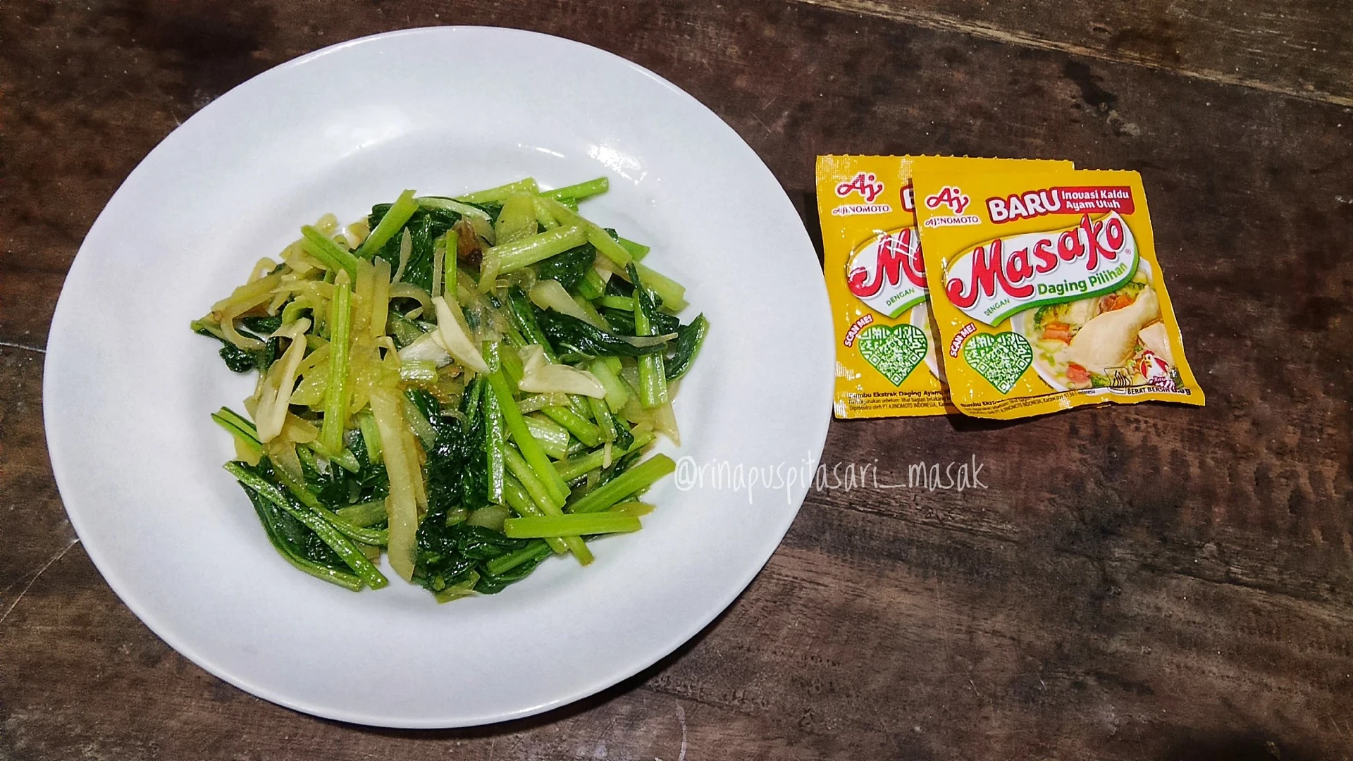 Tumis Caisim Labu Siam ala Masako®
