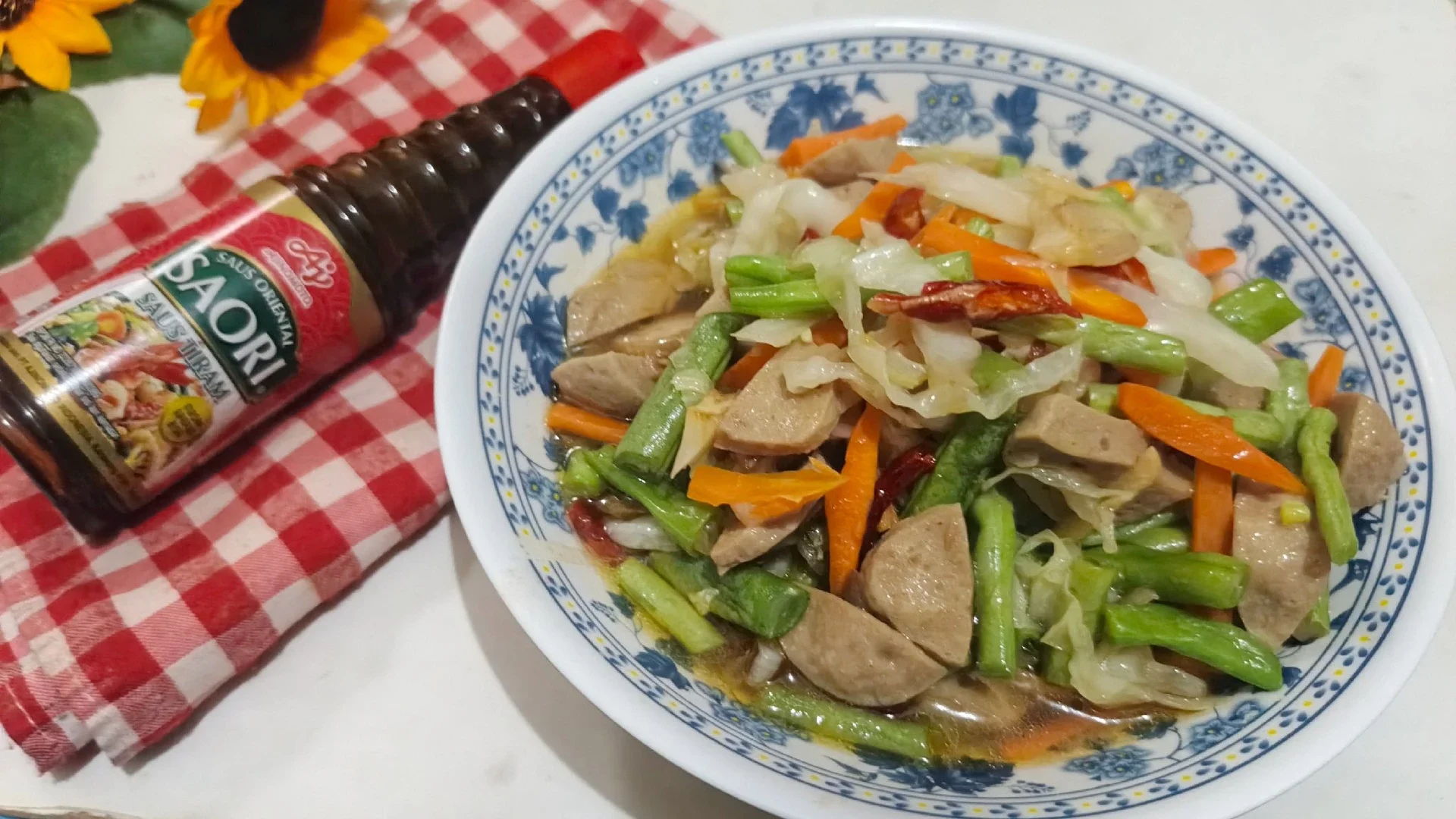 Tumis ceria ala saori