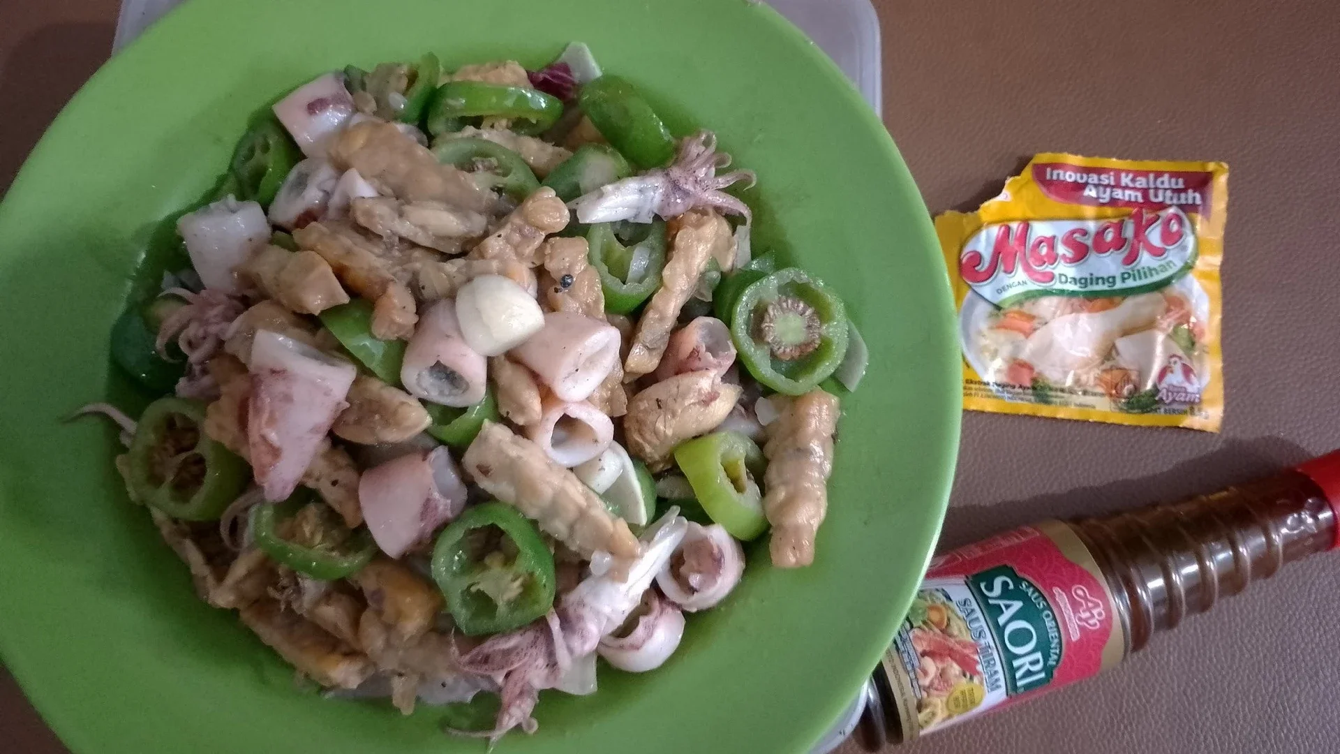 Tumis Cumi Tempe Cabe Gendot ala Masako ®