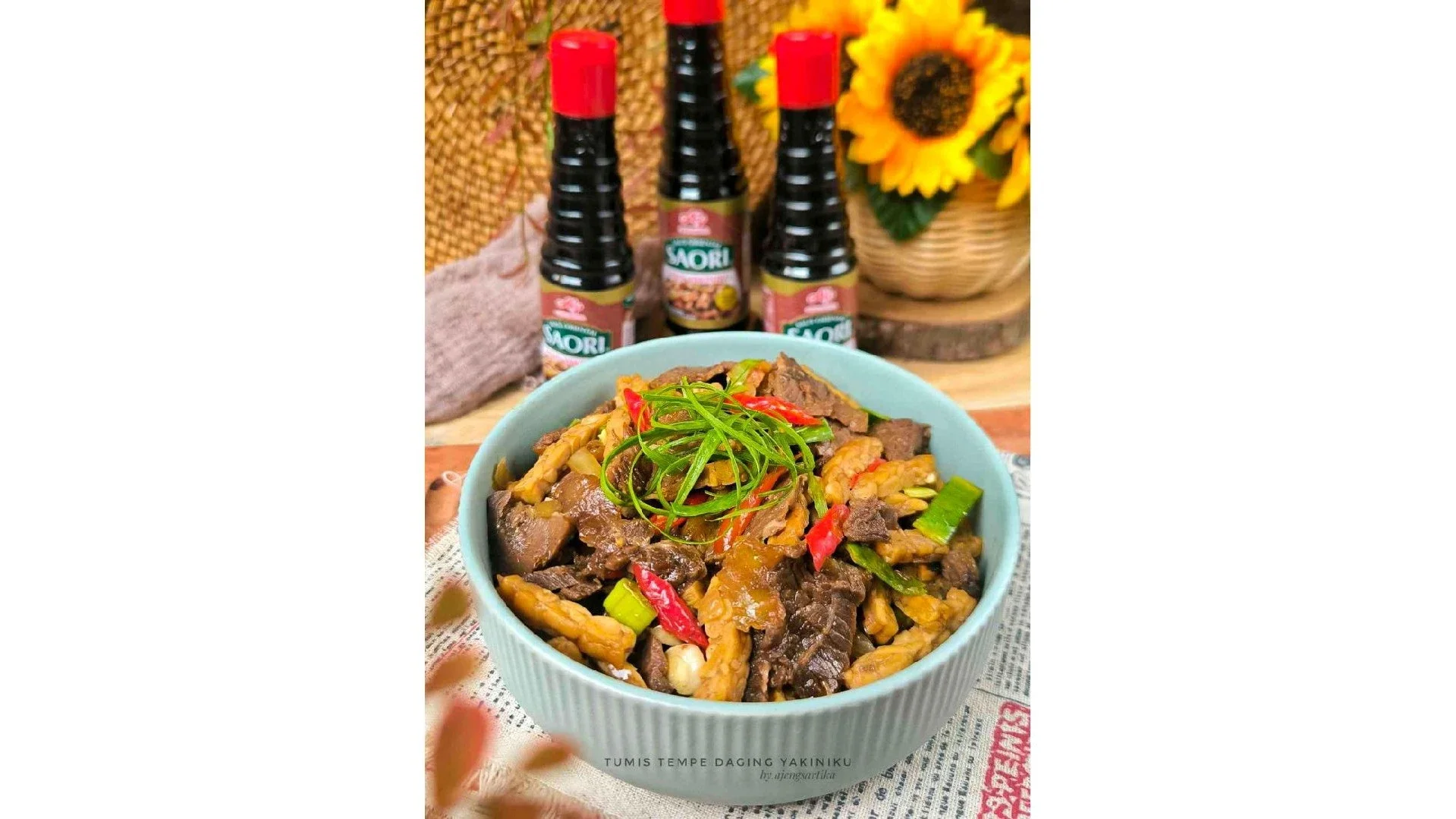 Tumis Tempe Daging Yakiniku 