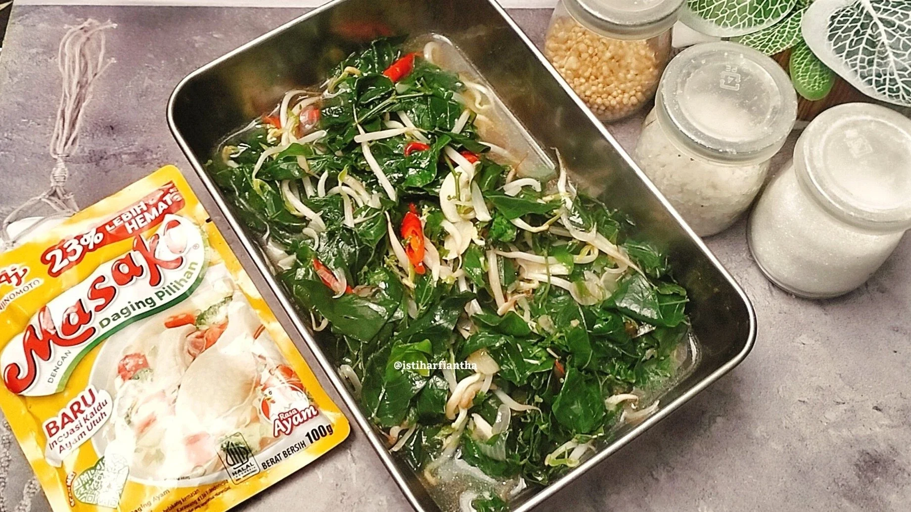 Tumis Daun Katu Tauge ala MASAKO®