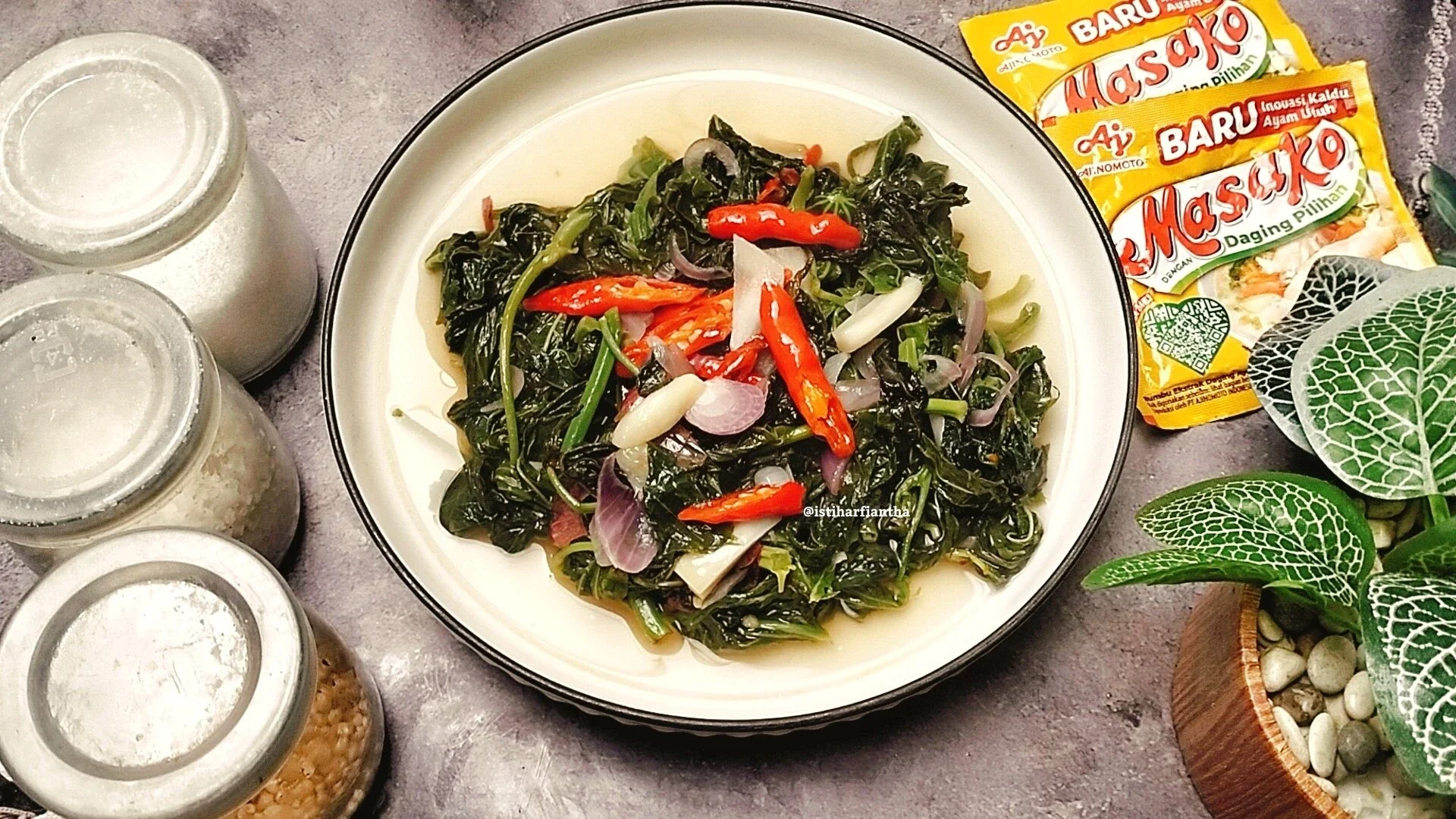 Tumis Daun Singkong ala MASAKO®