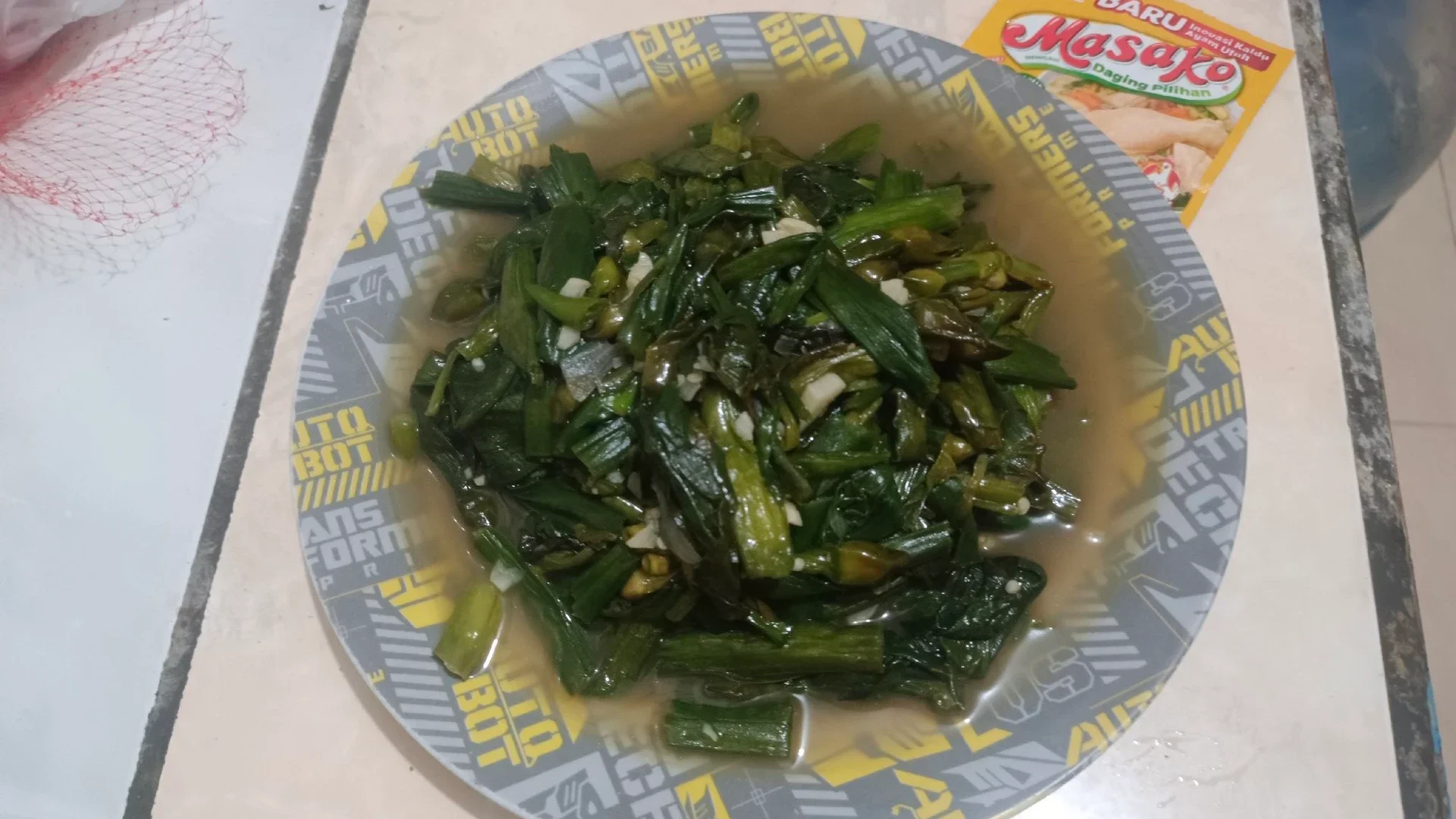 Tumis Genjer Ala Masako