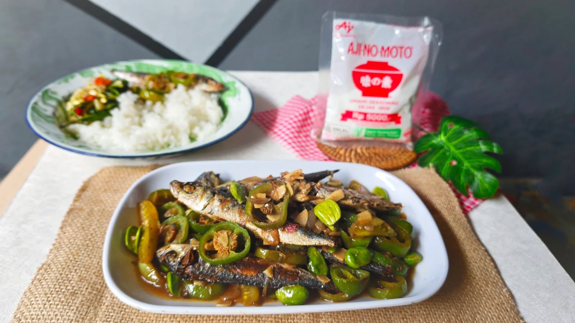 Tumis Ikan Asin Cabe Gendot