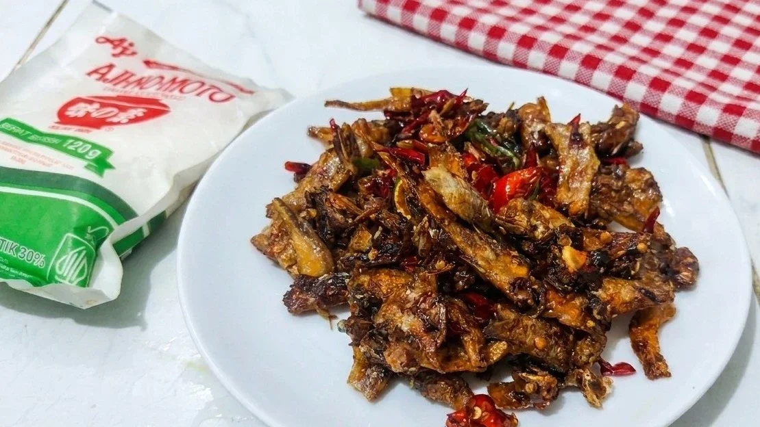 tumis ikan asin