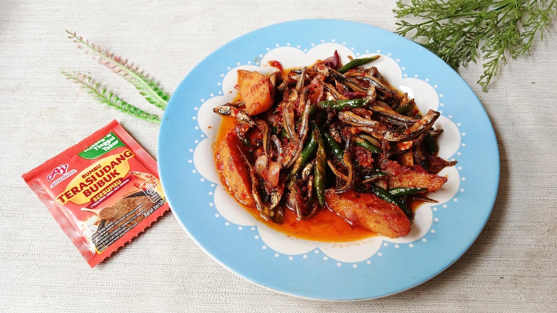 Tumis Ikan Bada Kentang