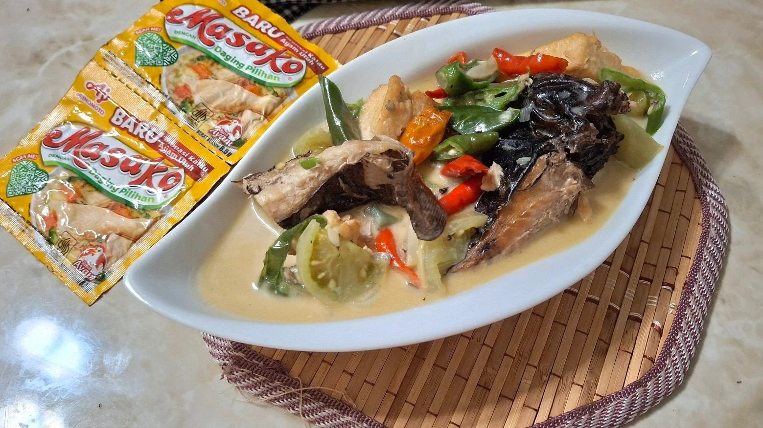 Tumis Ikan Mangut Tahu 