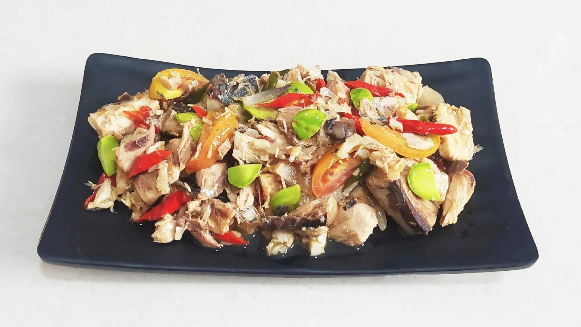 Tumis Ikan Pindang Pete