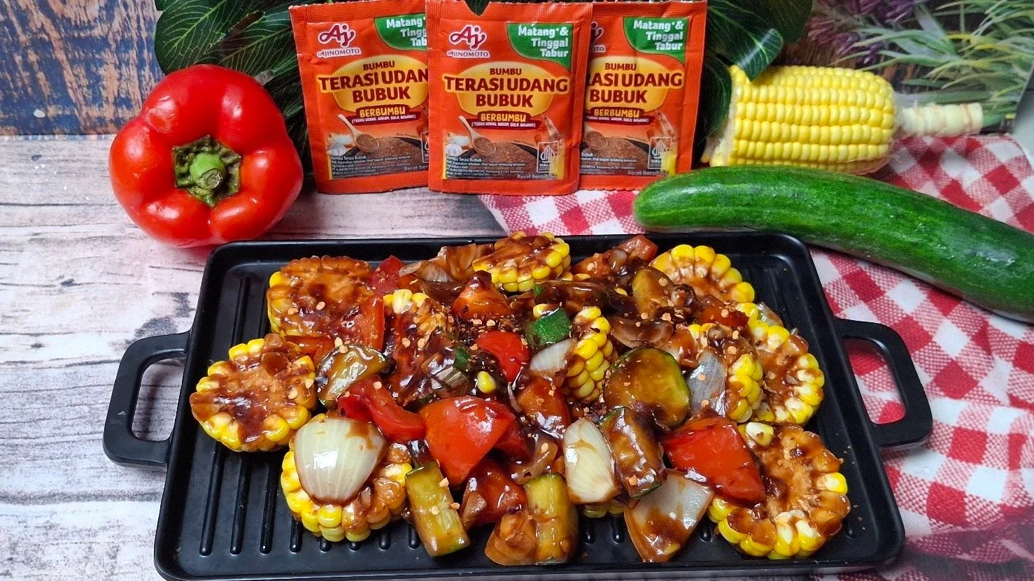 TUMIS JAGUNG SAUS TERIYAKI TERASI