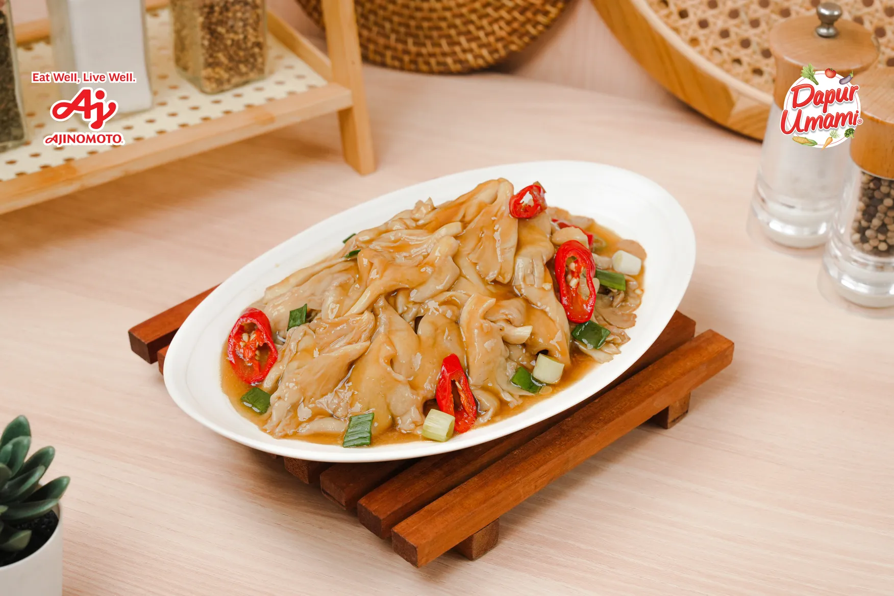 Tumis Jamur Kecap Tiram ala SAORI®