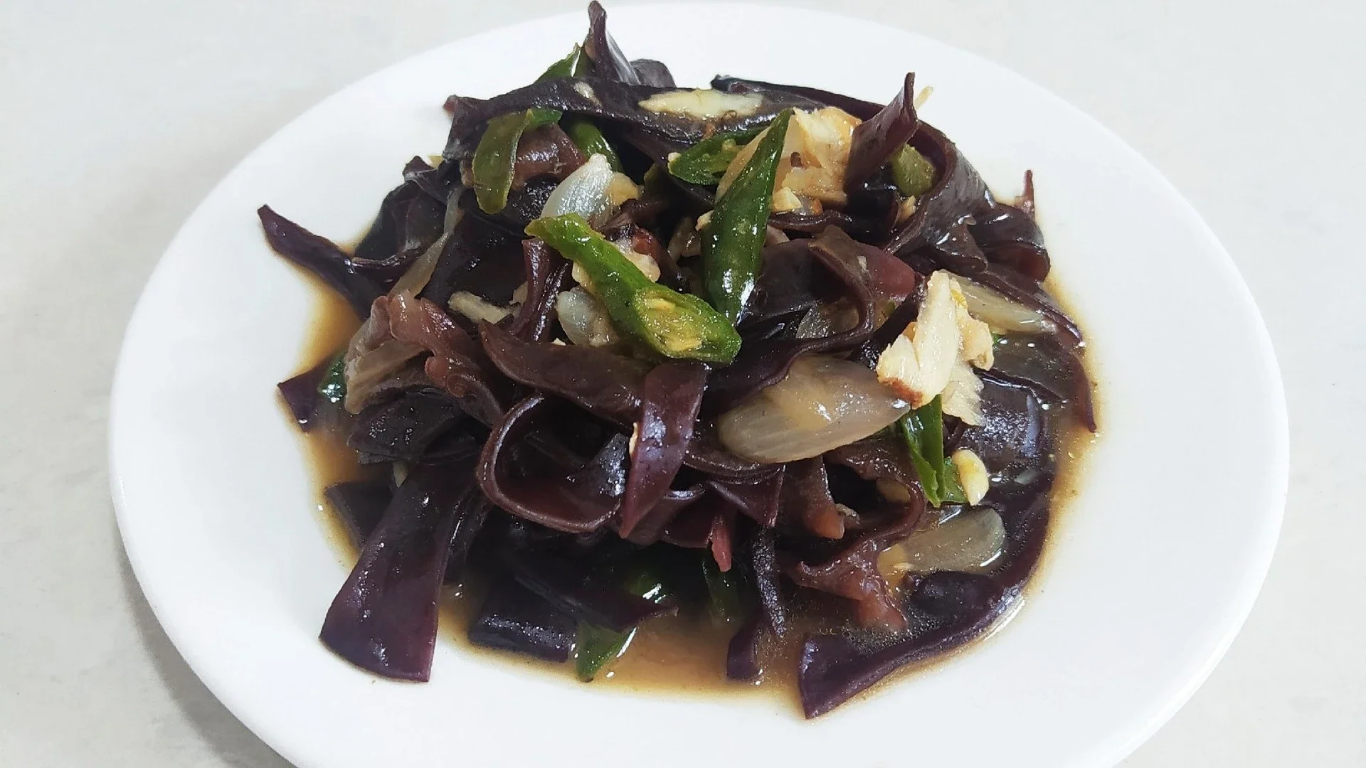 Tumis Jamur Kuping