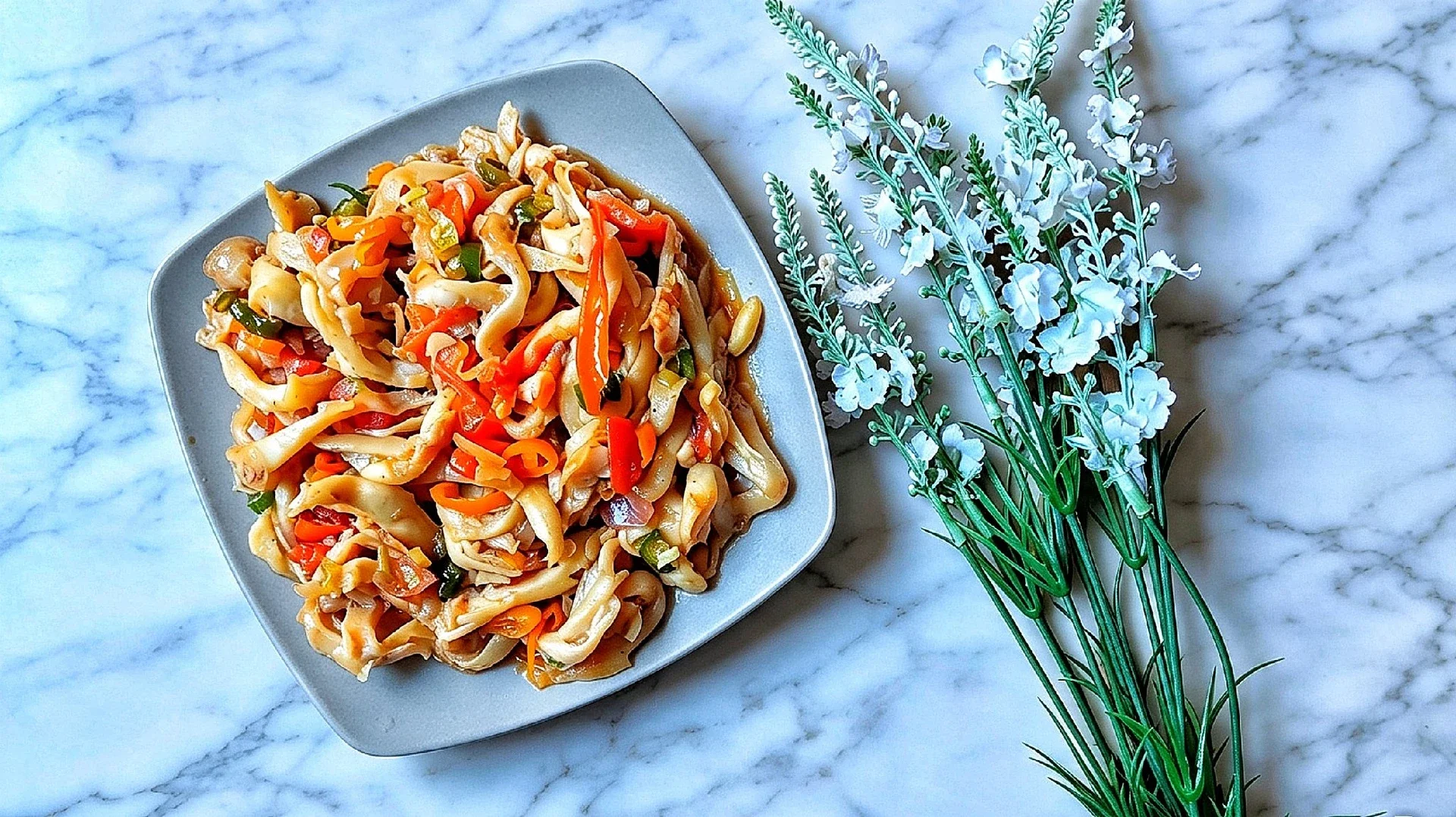 Tumis Jamur Pedas