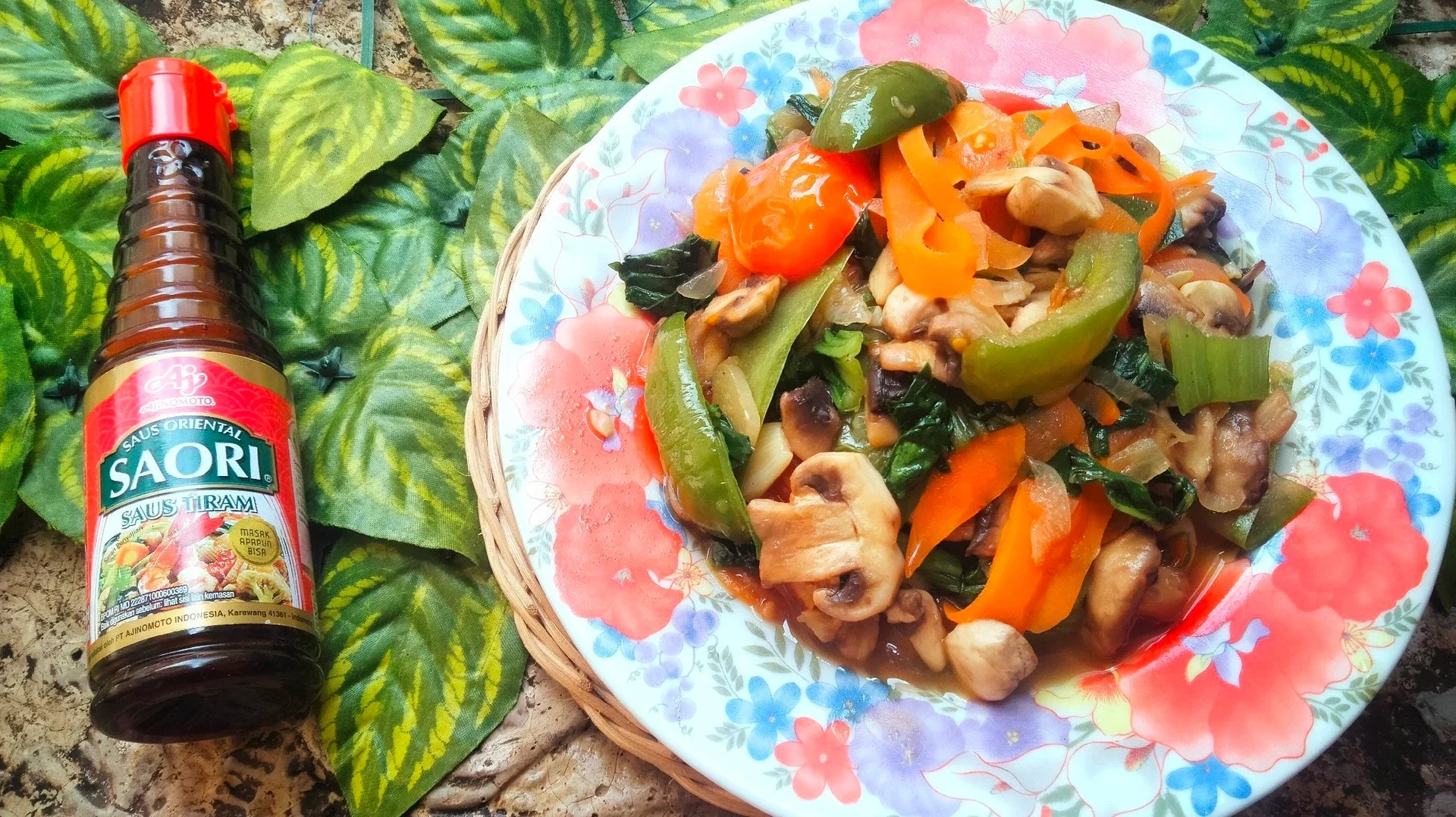 TUMIS JAMUR SAYUR BENDOT ala SAORI®