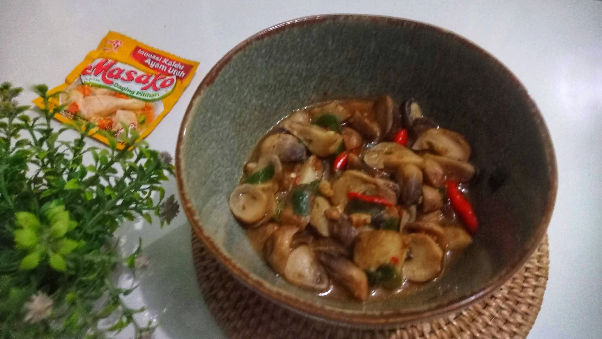tumis jamur 