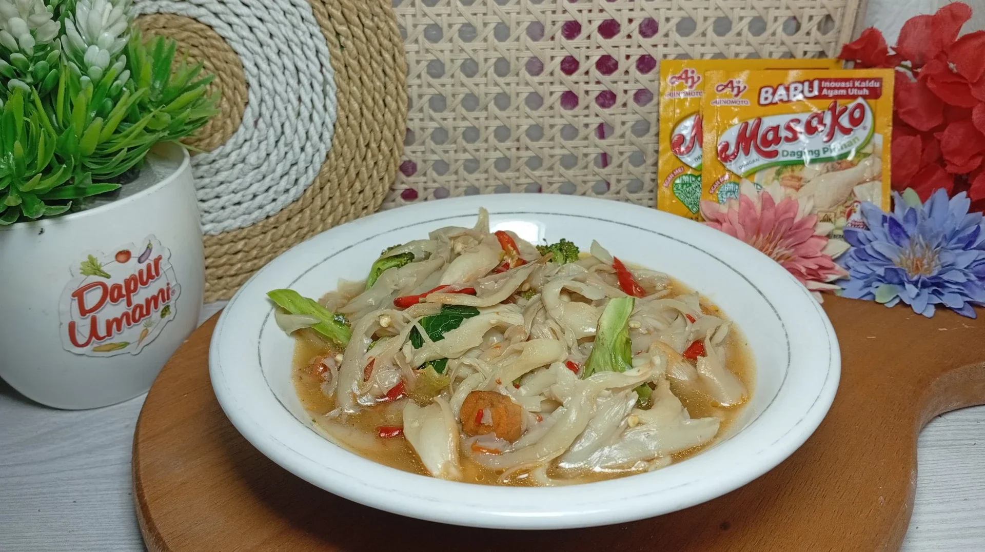 Tumis Jamur Tiram Nyemek