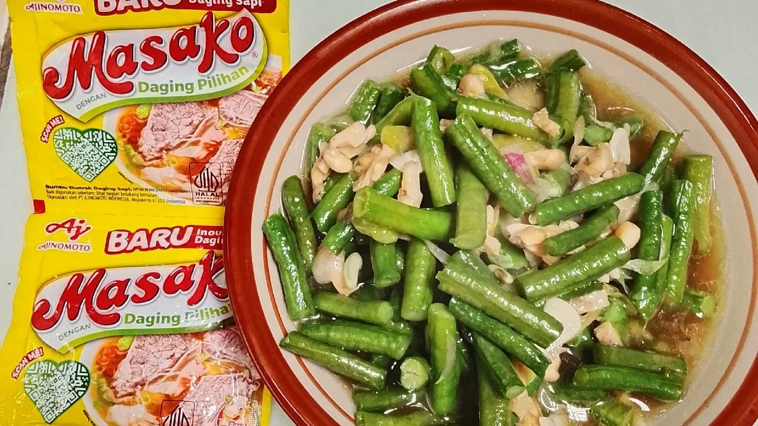 tumis kacang panjang