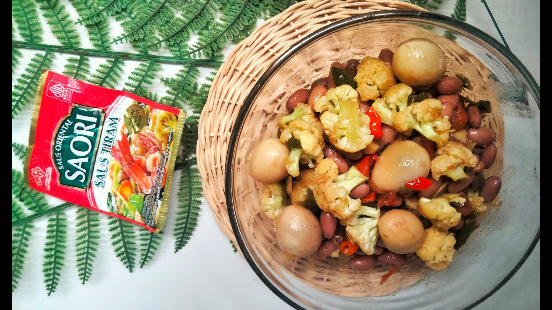 TUMIS KACANG TELUR PUYUH ala Saori®