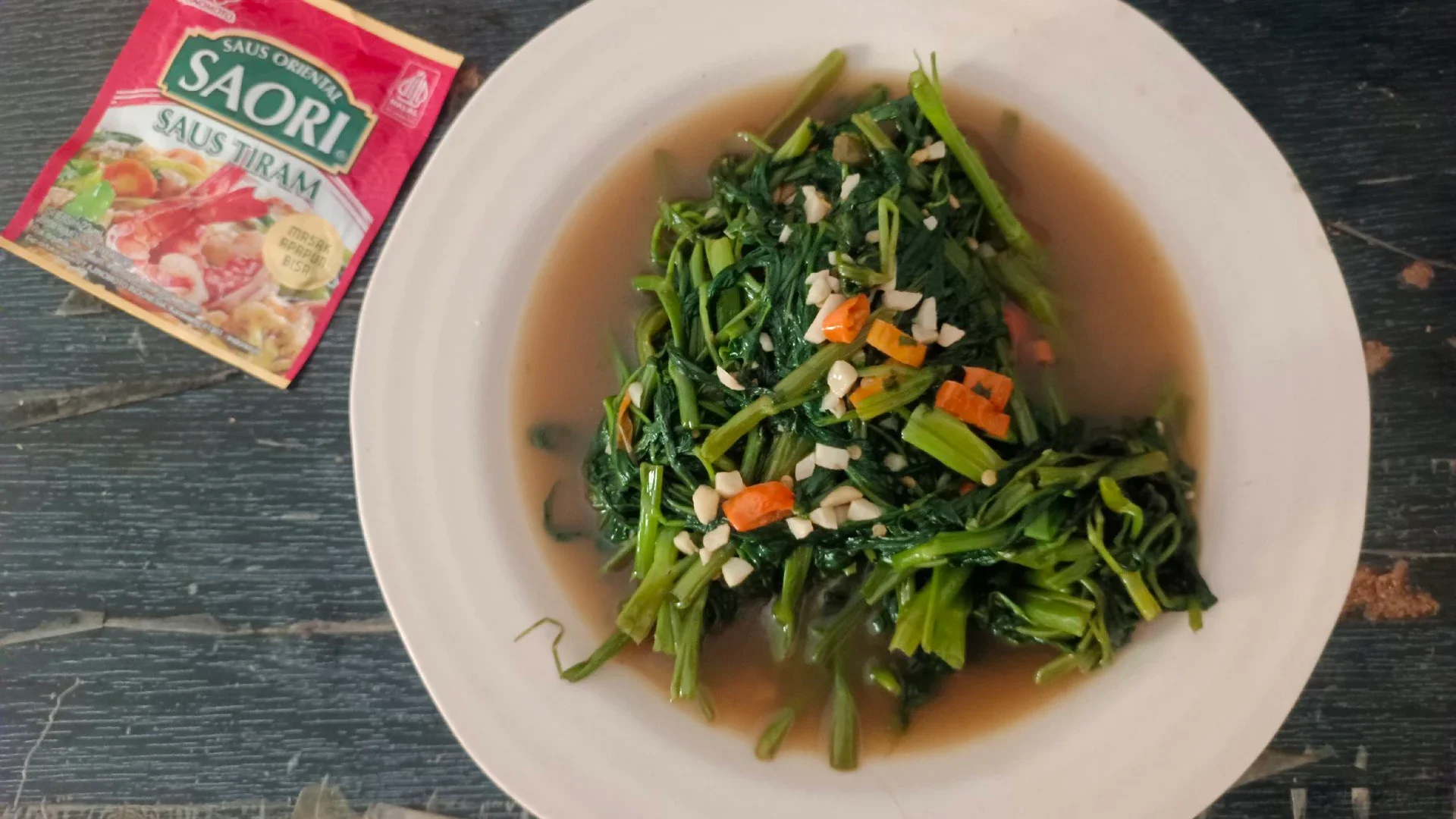 Tumis Kangkung Ala Saori