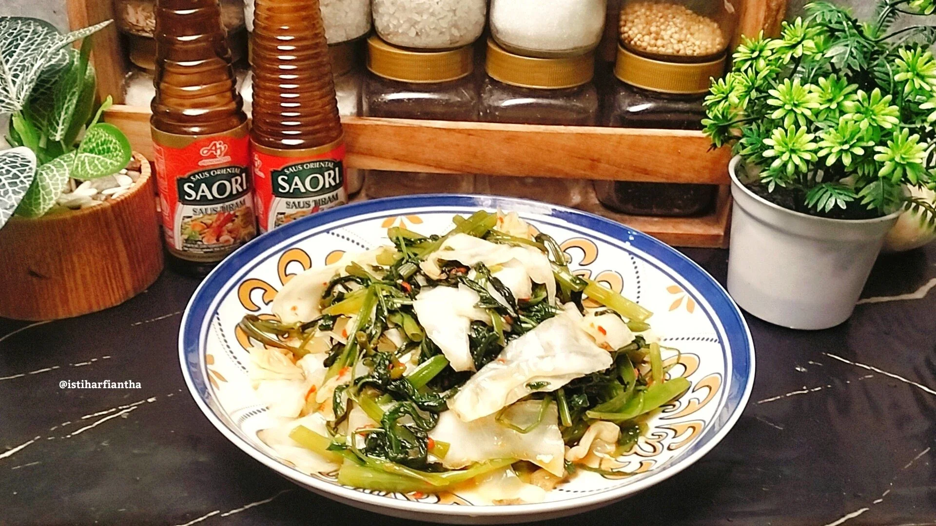 Tumis Kangkung Kol ala SAORI®