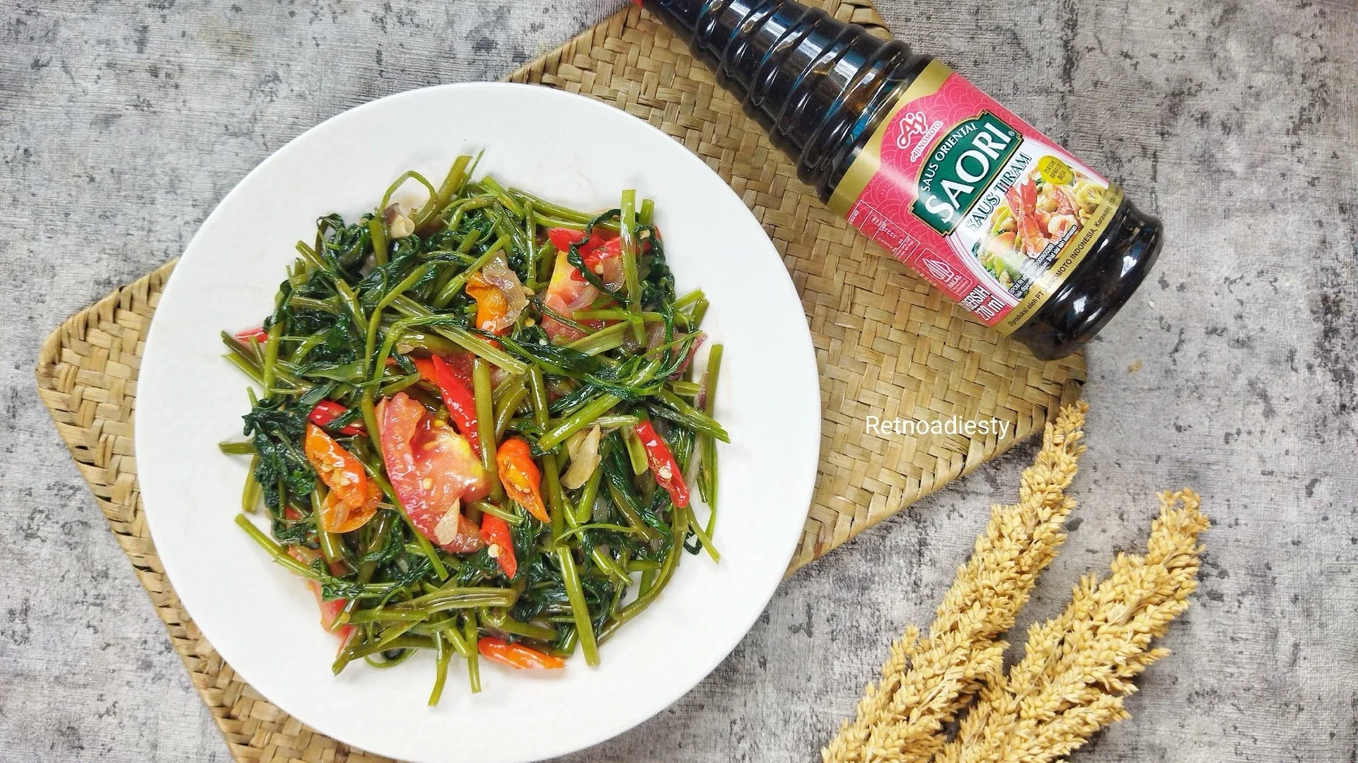 Tumis Kangkung Saori Saus Tiram 