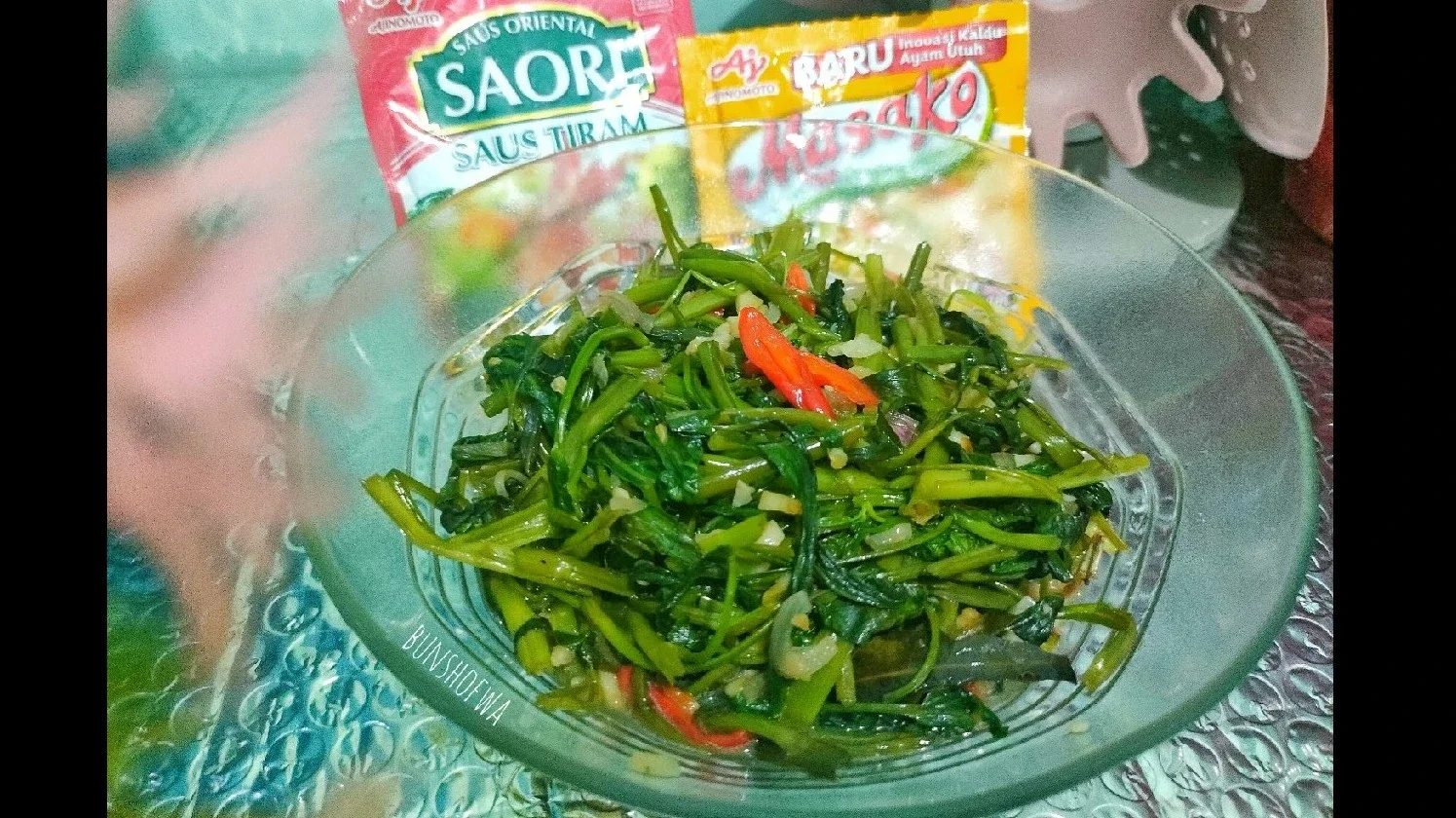 Tumis Kangkung Sat Set