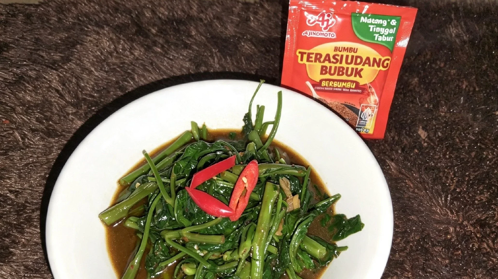 Tumis kangkung sat sit set