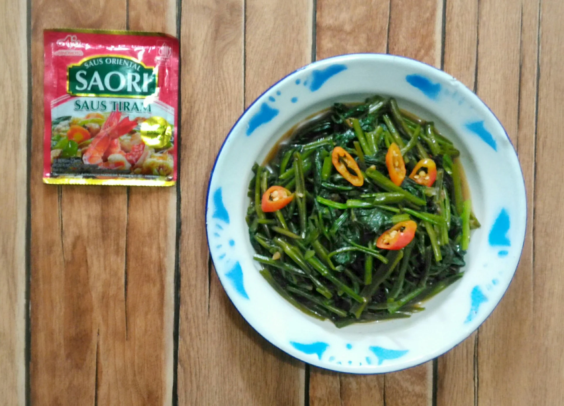 Tumis Kangkung Saus Tiram