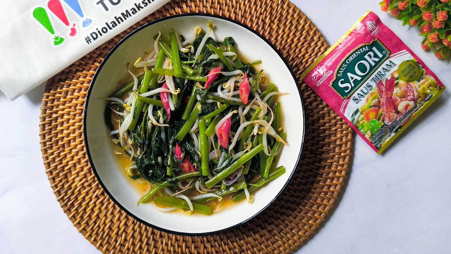 Tumis Kangkung Super Gampil