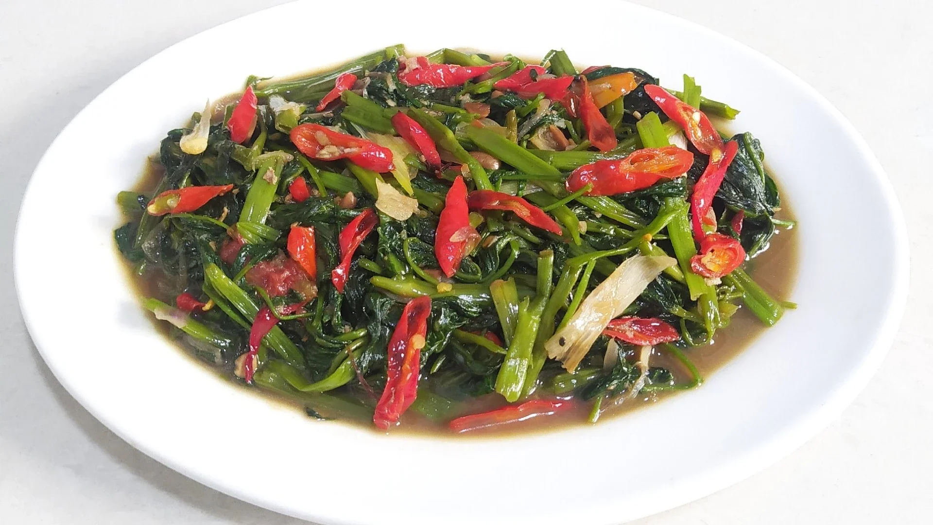 Tumis Kangkung Tauco Terasi