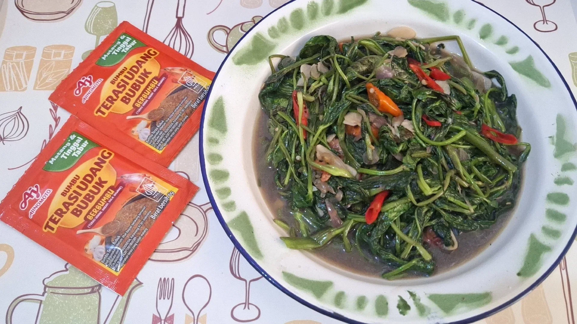 Tumis Kangkung Terasi