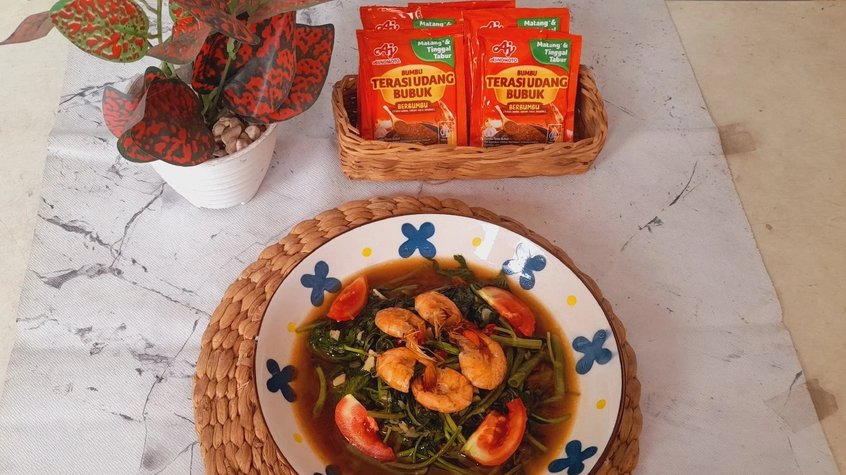 Tumis Kangkung Udang
