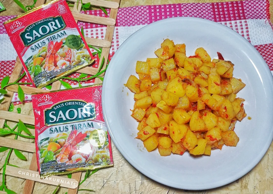 Tumis kentang ala Saori