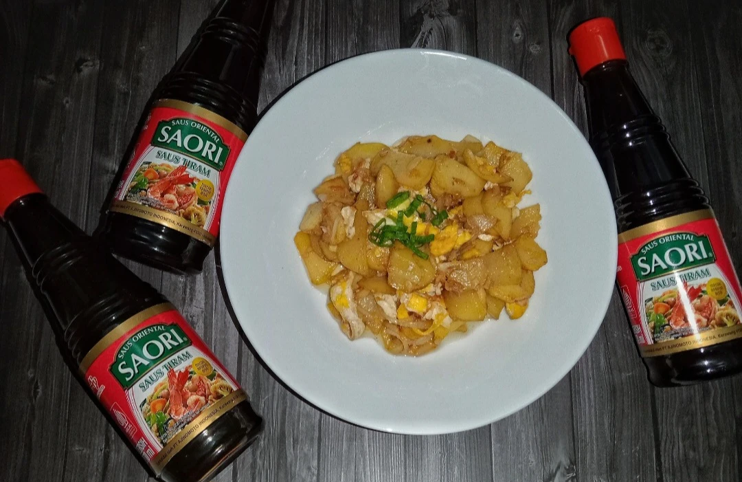Tumis Kentang Telur ala Saori #KentangJadiBintang