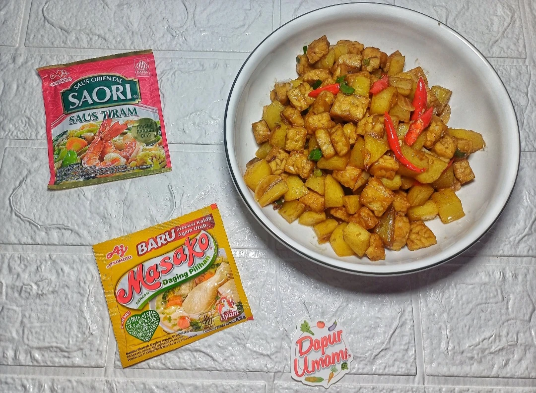 Tumis Kentang Tempe
