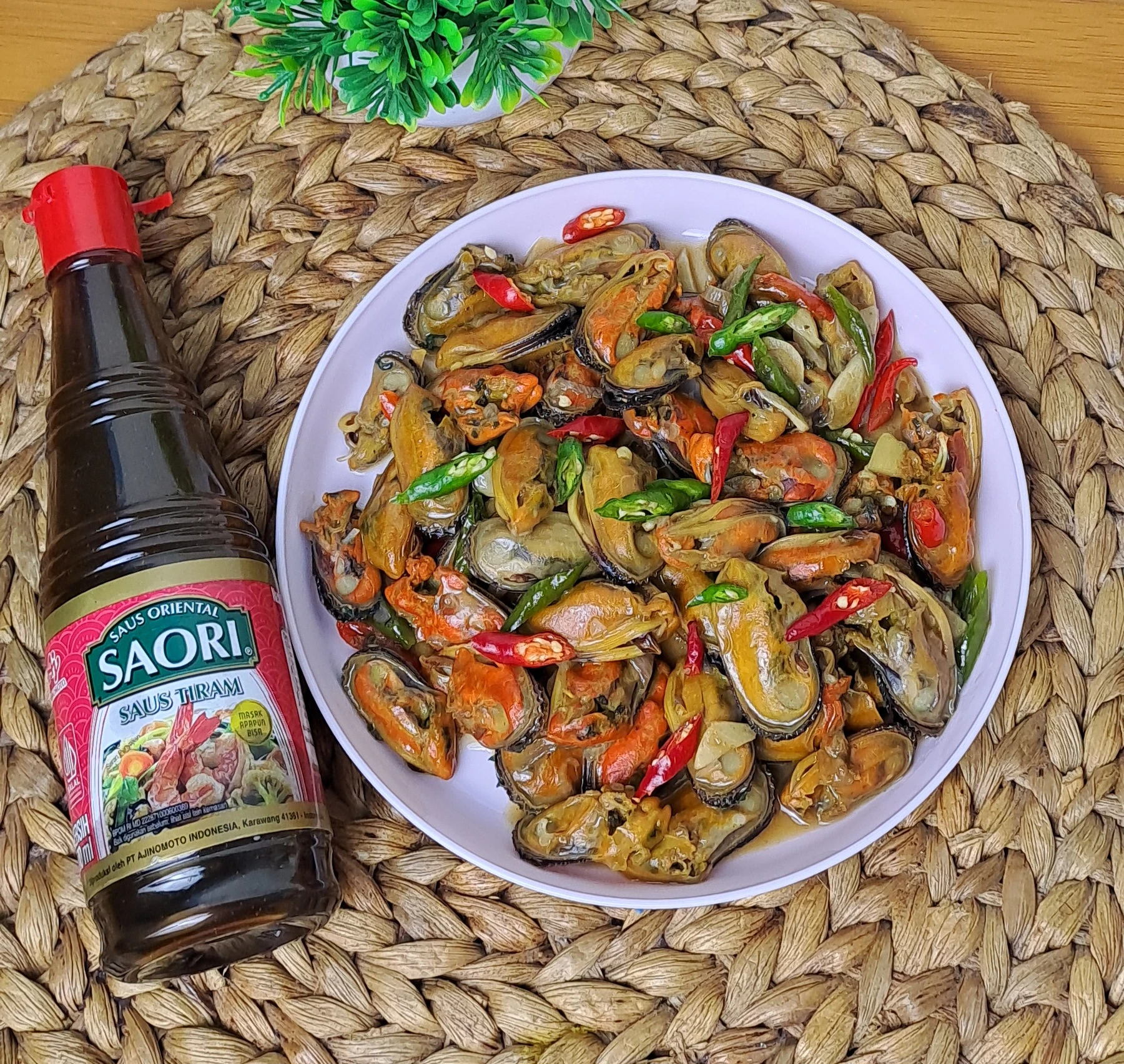 Tumis Kerang Hijau #SejutaRasaLezatSAORI #DapurUmami