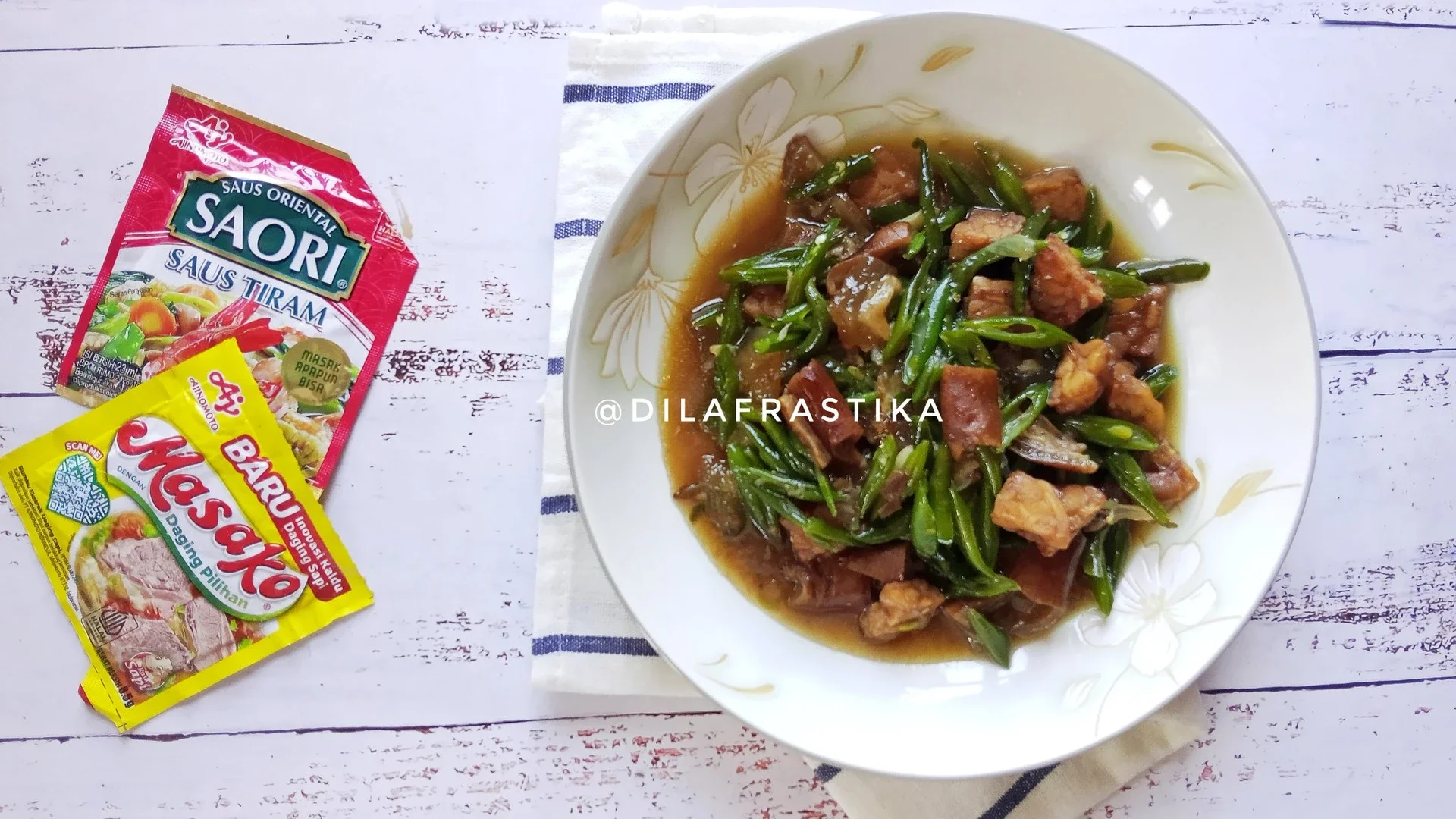 Tumis Kikil Saos Tiram 