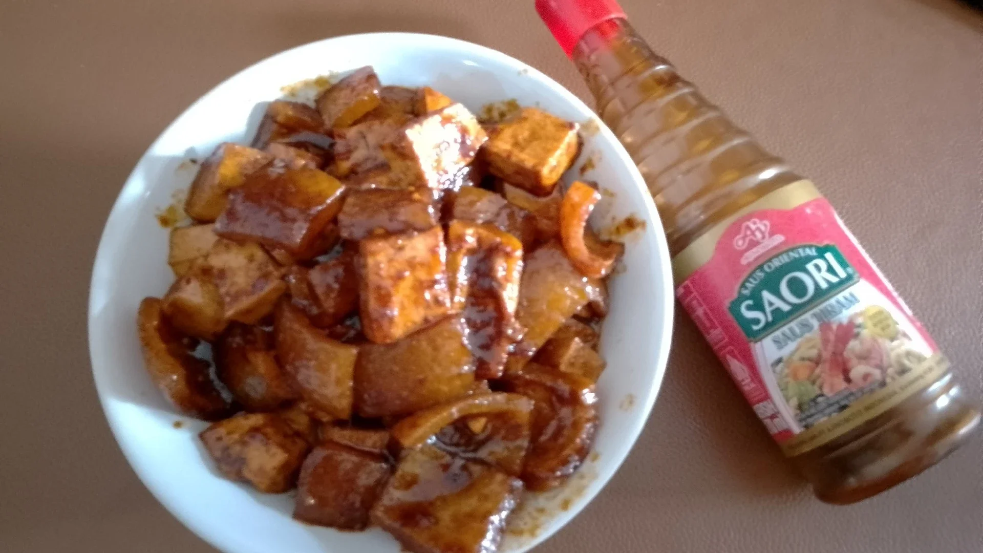 Tumis Kikil Tahu Pedas Manis