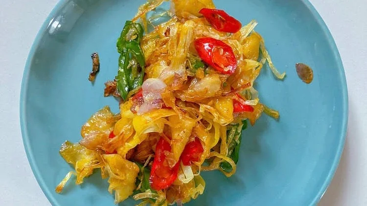 Tumis Kulit Nangka Matang