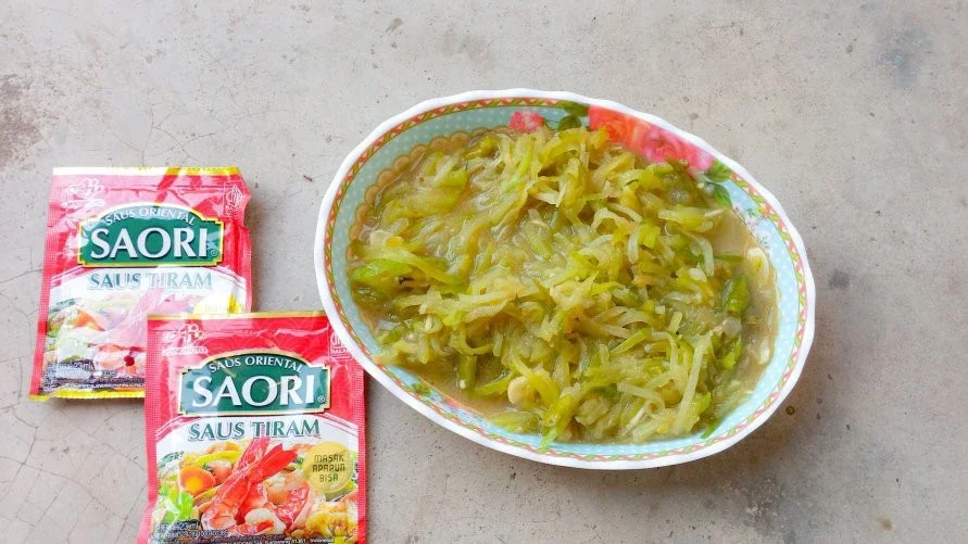 Tumis Labu Siam ala Saori 