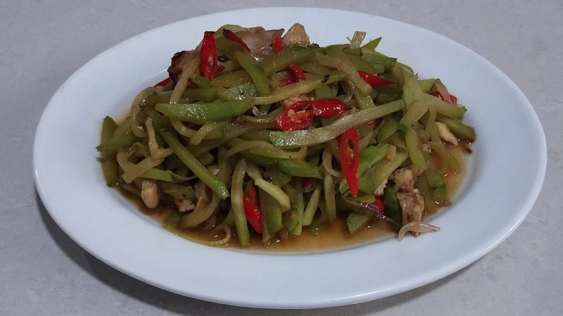 Tumis Labu Siam