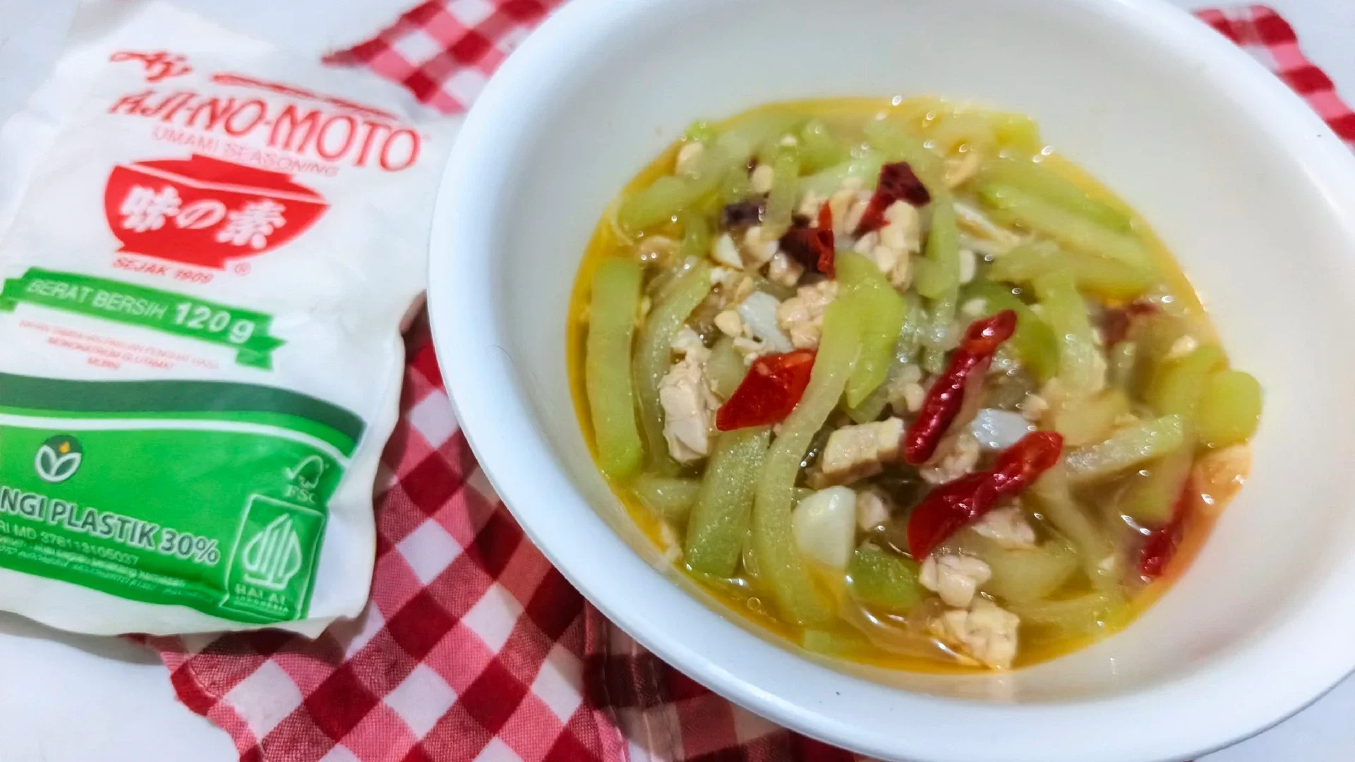 Tumis labu Siam 