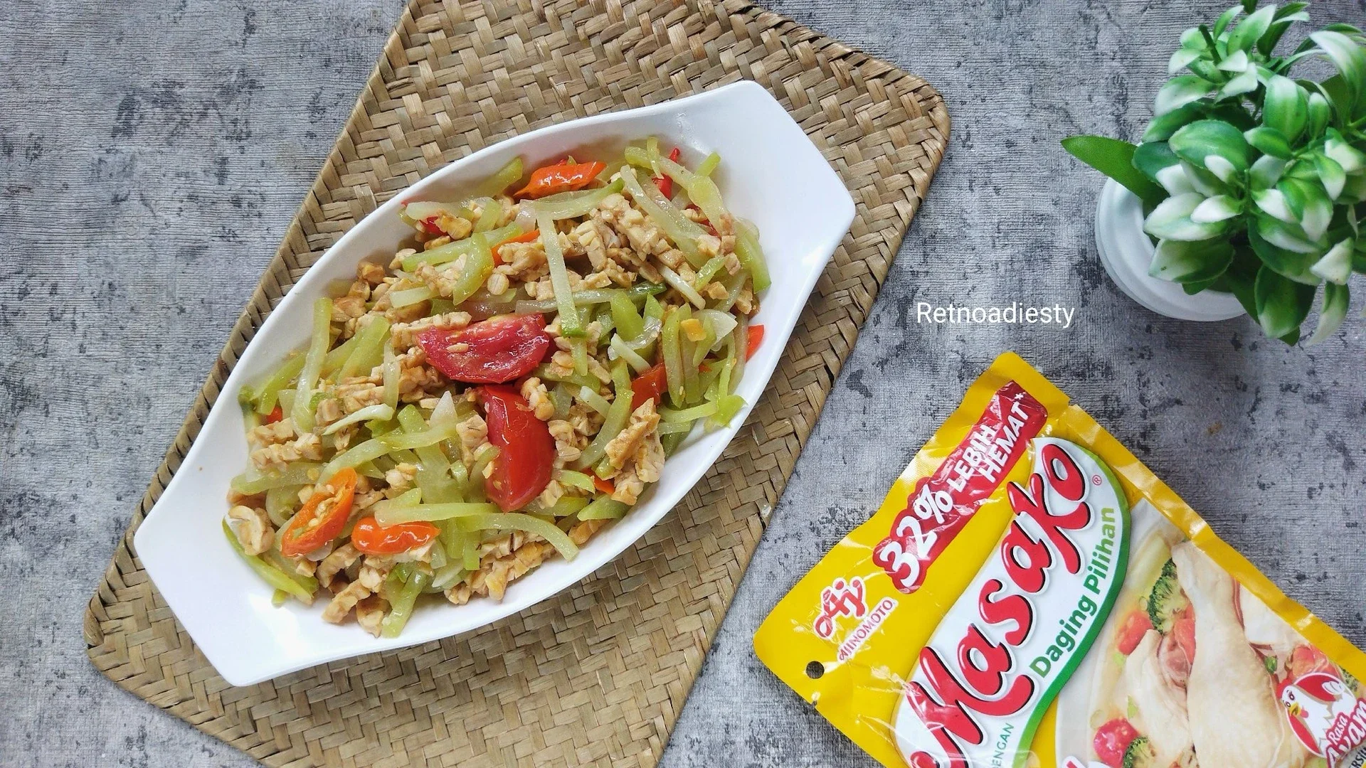 Tumis Labu Siam 