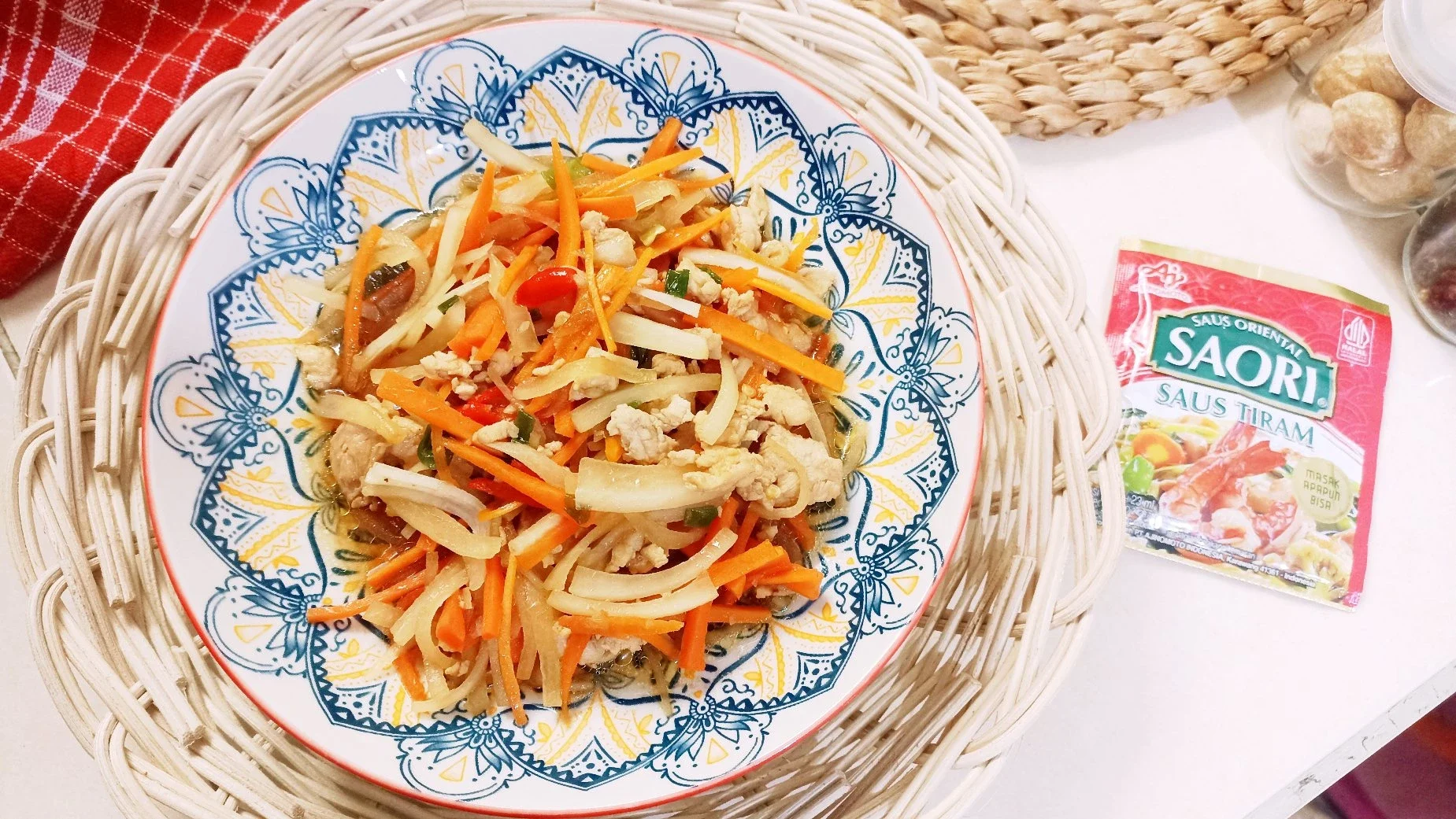 Tumis Lobak Wortel ala Saori