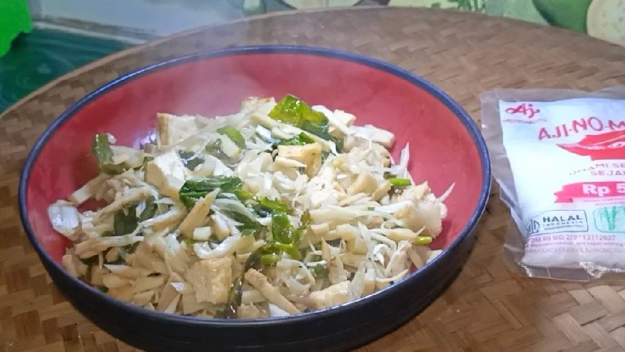Tumis Nangka Muda Daun Melinjo