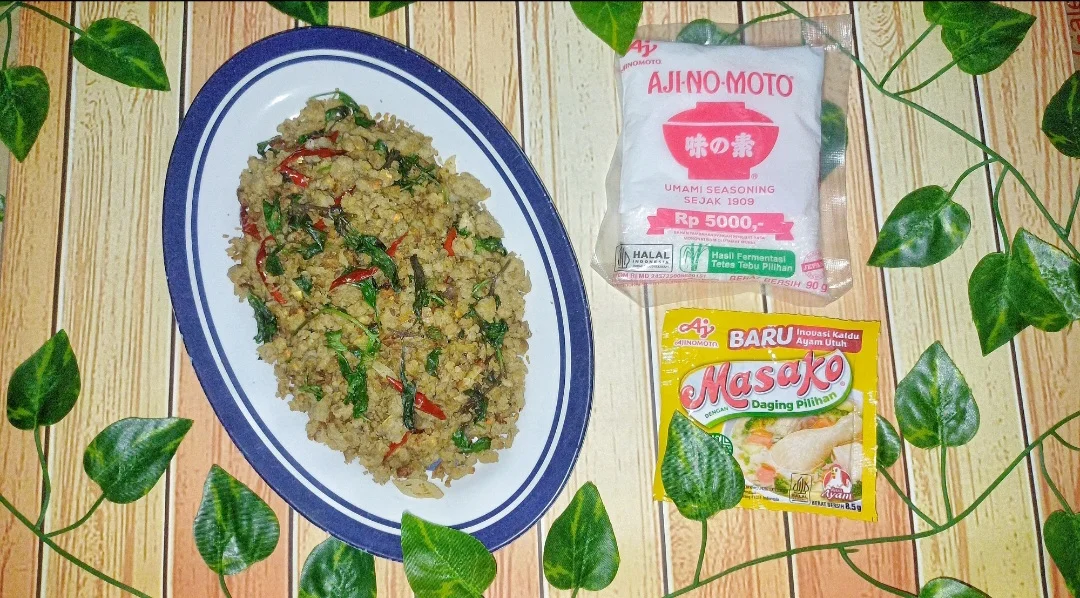 Tumis Oncom Kemangi